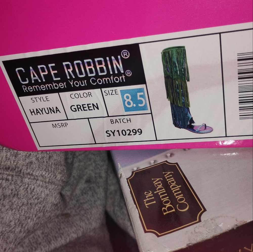 Cape Robbin Green Shoes